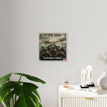 Load image into Gallery viewer, Acrylic Wall Art Panel - 82nd Airborne at the La Fière Bridge

