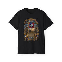Load image into Gallery viewer, Unisex Ultra Cotton Tee - Army  - 82nd Airborne Division - WWII to NOW - All American Division - 3D - Enhanced

