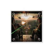 Load image into Gallery viewer, Acrylic Wall Art Panel - VIetnam Hot LZ from Side Door
