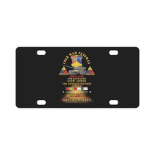 Load image into Gallery viewer, Army - Cold War Vet - 2nd Bn 66th Armor - 2nd AR Div - Garlstedt, FRG - M60A1 Tank - Hell on Wheels Classic License Plate
