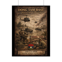 Load image into Gallery viewer, Posters - Dong Tam Base, Mekong Delta 1967-70
