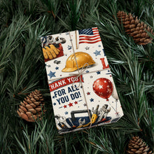 Load image into Gallery viewer, Gift Wrap Paper — labor day patterns
