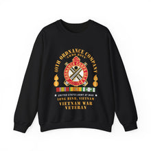 Load image into Gallery viewer, Crewneck Sweatshirt - 40th Ordnance Company - ORD Emblem - Ammo Boys - Long Binh, Vietnam Vet w VN SVC X 300
