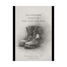 Load image into Gallery viewer, Matte Poster - Old Soldiers Never Die
