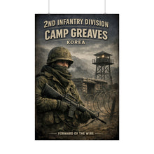 Load image into Gallery viewer, Rolled Posters - 2nd Infantry Division Cold Vigilance - Poster
