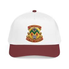 Load image into Gallery viewer, Mid Profile Baseball Cap - 528th Support Bn - DUI wo Txt - 3D - Enhanced
