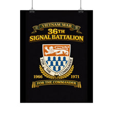 Load image into Gallery viewer, Rolled Posters - 36th Signal Battalion Vietnam War tribute
