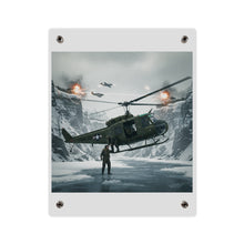 Load image into Gallery viewer, Acrylic Wall Art Panel - Rescue Mission from Majon-ni and Samdong-ni attack - Korean War
