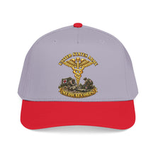 Load image into Gallery viewer, Mid Profile Baseball Cap - Army - Medical Corps - US Army w Scene - 3D - Enhanced
