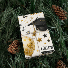 Load image into Gallery viewer, Gift Wrap Paper — graduation patterns
