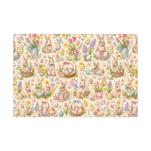 Load image into Gallery viewer, Gift Wrap Paper — Easter bunny and egg wonderland patterns
