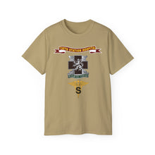 Load image into Gallery viewer, Unisex Ultra Cotton Tee - Army - 130th Station Hospital - Ribbon - DUI - Army Medical Speccialist Corps Branch X 300
