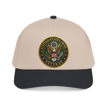 Load image into Gallery viewer, Mid Profile Baseball Cap - Army - US Army Veteran - 3D - Enhanced
