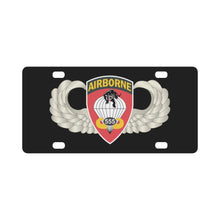 Load image into Gallery viewer, Army - Airborne Badge - 555th Parachute Infantry Bn - SSI X 300 Classic License Plate
