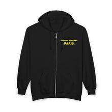 Load image into Gallery viewer, Unisex Heavy Blend™ Full Zip Hooded Sweatshirt - Sapeurs Pompiers Paris
