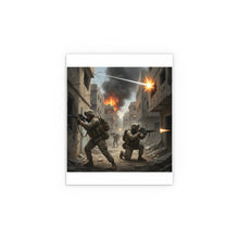 Load image into Gallery viewer, Indoor and Outdoor Silk Posters - Marines in  the 2nd Battle of Fallujah
