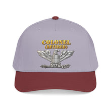 Load image into Gallery viewer, Mid Profile Baseball Cap - Colonel - Retired - 3D - Enhanced
