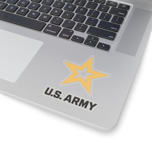 Kiss-Cut Stickers - Army Star W Us Army