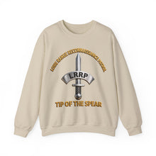Load image into Gallery viewer, Crewneck Sweatshirt - LRRP - Tip of the Spear - 3D - Enhanced
