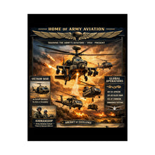 Load image into Gallery viewer, Matte Poster - Fort Rucker - Apache
