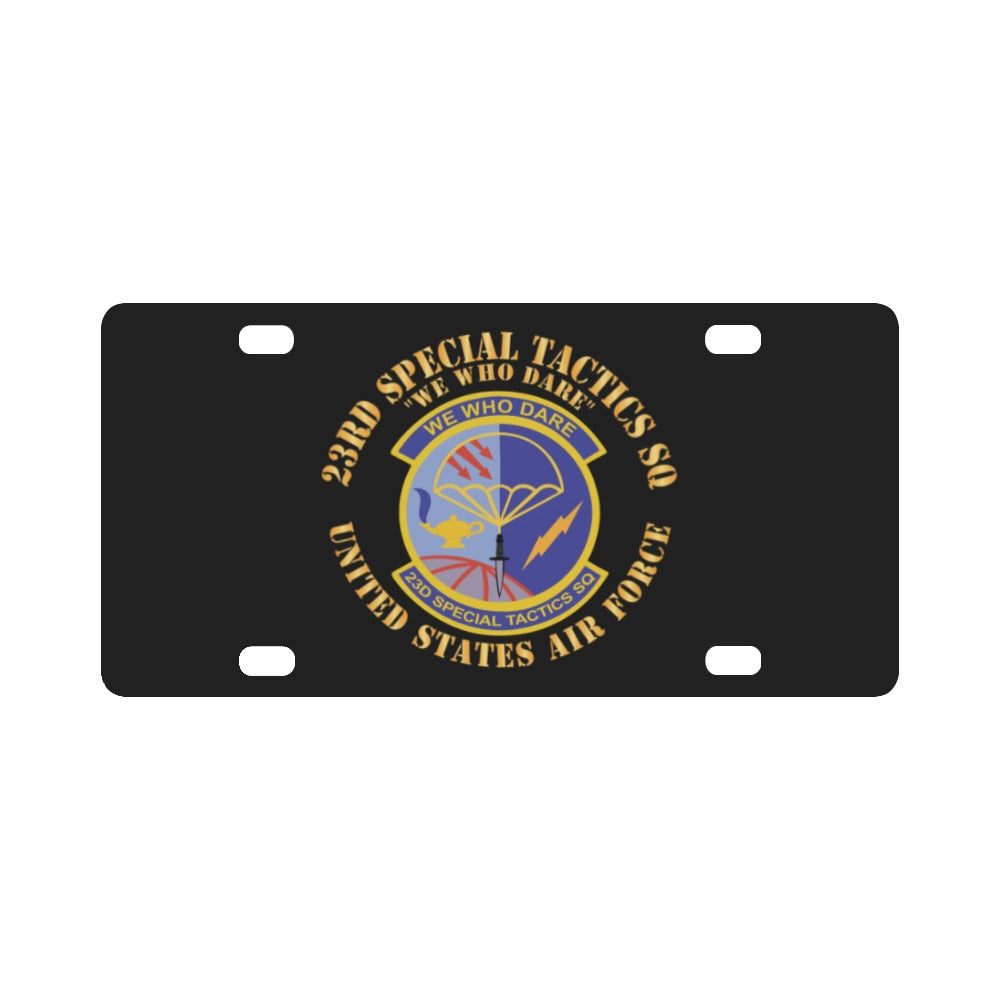 Army - 23rd Special Tactics Squadron X 300 Classic License Plate