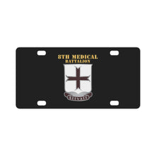 Load image into Gallery viewer, 8th Medical Battalion - DUI X 300 Classic License Plate
