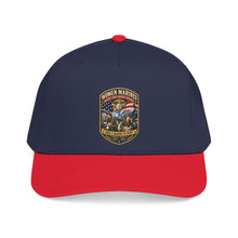 Load image into Gallery viewer, Mid Profile Baseball Cap - Women Marines - Marine Corps Womens Reserve - WWII - 3D - Enhanced
