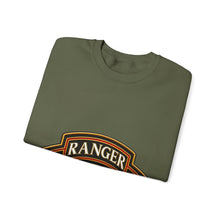 Load image into Gallery viewer, Crewneck Sweatshirt - Army - 3rd Ranger Battalion - Ranger Scroll - 3D - Enhanced
