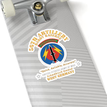 Load image into Gallery viewer, Kiss - Cut Stickers - Army - 56th Artillery Command - Pershing - Hardt Kaserne X 300
