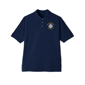 Men's Piqué Polo - Lieutenant Colonel - LTC - Retired - V1