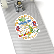 Load image into Gallery viewer, Kiss-Cut Stickers - Army - Vietnam Combat Infantry Veteran w 198th Inf Bde SSI X 300
