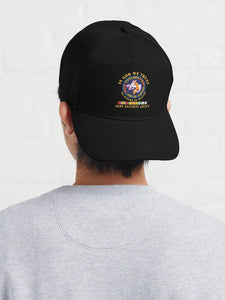 Baseball Cap - Army - 176th RRFS - First In Last Out - SSI - In God we Trust - ASA w VN SVC X 300 - Film to Garment (FTG)