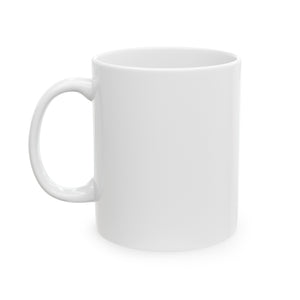 Black and White Ceramic Mug (11oz, 15oz) - Plain Blank Mug