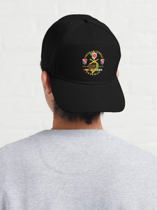 Baseball Cap - Army - Vietnam Combat Vet - 8th Bn 4th Artillery - I Field Force - Film to Garment (FTG)