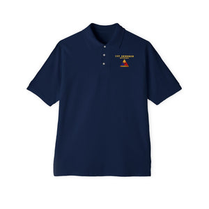 Men's Piqué Polo - 1st Armored Division