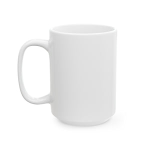 Black and White Ceramic Mug (11oz, 15oz) - Plain Blank Mug