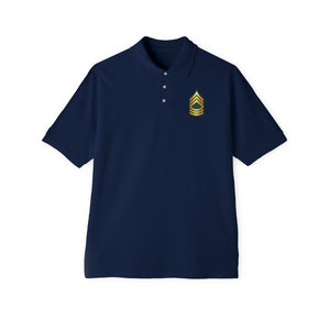 Men's Piqué Polo - Master Sergeant - MSG wo Txt