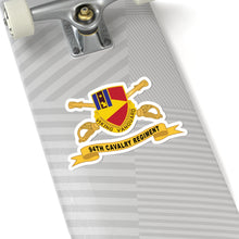 Load image into Gallery viewer, Kiss-Cut Stickers - Army  - 94th Cavalry Regiment w Br - Ribbon
