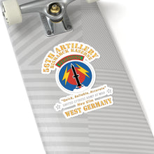 Load image into Gallery viewer, Kiss - Cut Stickers - Army - 56th Artillery Command - Pershing - Bismark Kaserne - New Ulm X 300
