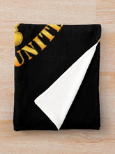 Load image into Gallery viewer, Army - 2nd Bn, 94th Field Artillery Regiment - Deep Steel w Arty Branch Throw Blanket
