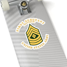 Load image into Gallery viewer, Kiss-Cut Stickers - Army - First Sergeant - 1SG - Retired - Flat X 300
