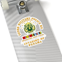 Load image into Gallery viewer, Kiss-Cut Stickers - Just Cause - 503rd Military Police Bn - Ft Bragg NC w Svc Ribbons
