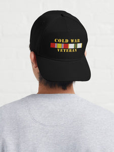 Baseball Cap - Army - Cold War Veteran w COLD SVC - Film to Garment (FTG)