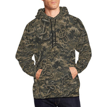Load image into Gallery viewer, AOP Hoodie - Worn USN Nautical Camouflage Pattern Men's All Over Print Hoodie (USA Size)
