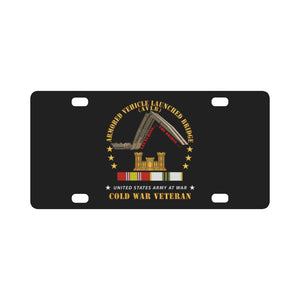 Armored Vehicle Launcher Bridge (AVLB) - Launching - w COLD WAR VET X 300 Classic License Plate