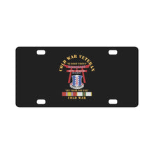 Load image into Gallery viewer, Army - Cold War Veteran - 187th Infantry Regiment - Torii, Rakkasans, Let Valor Not Fail, English, Latin w COLD SVC X 300 Classic License Plate
