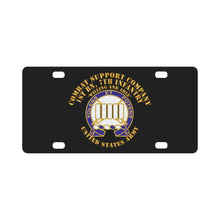 Load image into Gallery viewer, Army - CSC - 1st Bn, 7th Infantry - Willing and Able wo DS X 300 Classic License Plate
