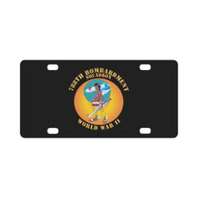 Load image into Gallery viewer, AAC - 788th Bombardment Squadron - WWII X 300 Classic License Plate
