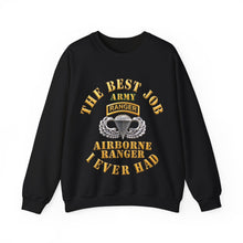Load image into Gallery viewer, Crewneck Sweatshirt - Airborne Ranger - Best Job I ever Had - 3D - Enhanced
