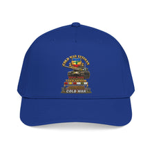 Load image into Gallery viewer, Mid Profile Baseball Cap - Army - Cold War Vet - 4th Bn 73rd Armor - 1st Inf Div - Panzer Kaserne Boblingen, FRG - M60A1 Tank w COLD SVC - 3D Enhanced X 300
